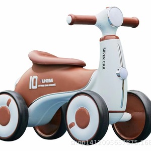 Childrens Scooter Twist Car 1-3 Years Old Four Wheel Anti Tipping Walker Musical Lights Toddler Ride On - Product Image 5