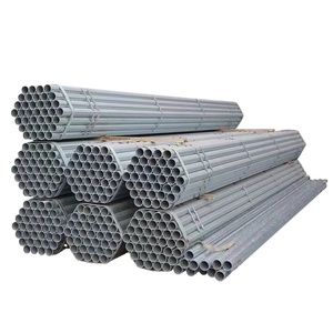 Tubos galvanizados 2 X1 Tubo de hierro galvanizado 1 1/2X6M 2Mm Tubos 1/2X2 Gi Hollow - Product Image 1