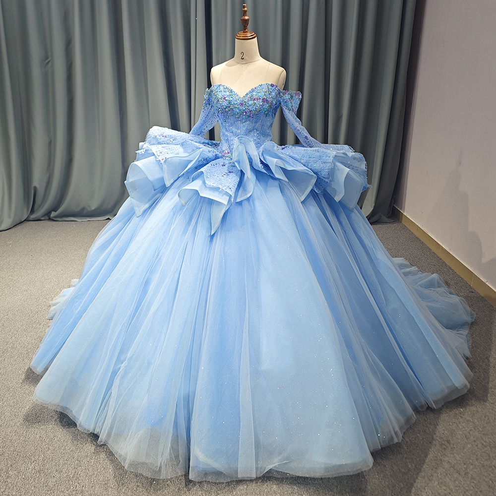 Vestidos de novia azul cielo claro Vestidos elegantes y con estilo