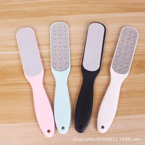 Lima de pies ovalada de doble cara grande con pulidor de <span class=keywords><strong>piedra</strong></span> para eliminar callosidades y piel muerta, incluye cepillo para lavar los pies, cuidado de los pies - Product Image 4