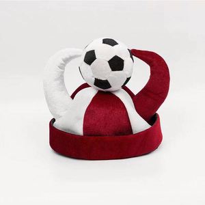 Nuevo Gorro de Fanático de Fútbol con Cuernos 2026, Reutilizable, de Poliéster, para Niños, Ideal para Partidos de Fútbol, Carnaval, Halloween, Personalizable - Product Image 5