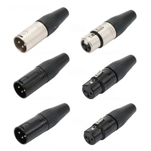 สายไมโครโฟนแบบ XLR 3 พิน รุ่น <span class=keywords><strong>REAN</strong></span> แบบเดียวกับ Card Jack พร้อมขั้วต่อทองเหลืองสำหรับปลั๊กตัวผู้/ตัวเมีย - Product Image 4