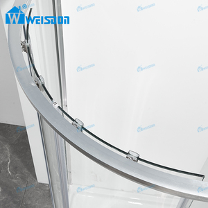 Cabine de douche coulissante Weisdon à prix avantageux avec <span class=keywords><strong>cadre</strong></span> en aluminium et <span class=keywords><strong>verre</strong></span> trempé - Product Image 5