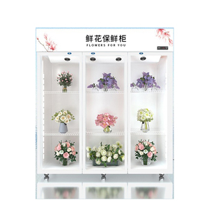 Rebirth nhà máy sản xuất hoa hiển thị tủ lạnh tủ lạnh-for-hoa thép không gỉ hiển thị Cooler - Product Image 4