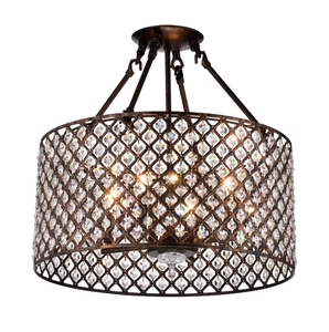Gran oferta, candelabros de cristal LED de lujo modernos con iluminación de celo, luces colgantes de techo redondas para uso en hoteles - Product Image 6