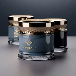 Frascos de Vidrio con Tapa de Bambú, Frascos de Vidrio Borosilicato, Frascos de Vidrio para Cosméticos, Frascos de Cosméticos de Lujo - Product Image 1