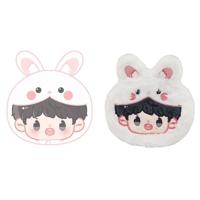 New Style Small Cute Shape Plush Custom Coin Purse