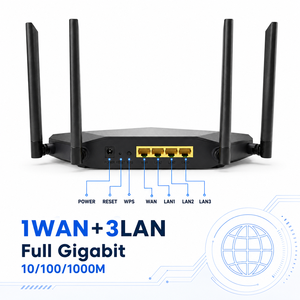 Router WiFi6 Hosecom AX3000 con 4 Puertos Gigabit, Mesh, Smart Roaming, Doble Banda, 3000Mbps, Inalámbrico, para Hogar, Oficina y Comercios - Product Image 3