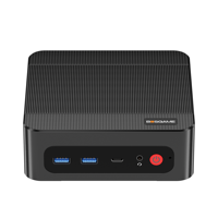 BOSGAME P4 Mini PC Gaming Ryzen 7 7730U 16GB RAM 1TB PCIe3.0 SSD |   Dual 2.5G LAN Wi-Fi 6E BT5.2 4K Triple Display untuk DP