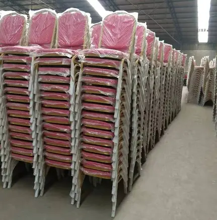 Hot Sale Cheap Wholesale Hotel Furniture Party Metal Banquet Chairs