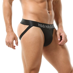 50% נשם מודאלי 45% כותנה 5% ספנדקס גברים הלבשה תחתונה jockhrap hombre תומכים אתלטי לגברים - Product Image 2