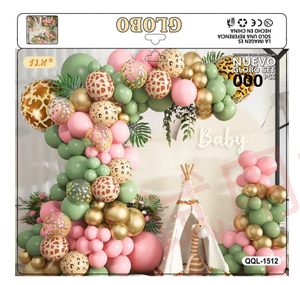 Globo de látex de fiesta de cumpleaños español de fábrica Huaien para decoración de escena interior forma de numeración para eventos - Product Image 4