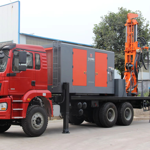 Tối đa 600 mét xe tải gắn máy khoan lỗ khoan cho giếng khoan lỗ khoan Giàn Khoan với máy nén khí - Product Image 1