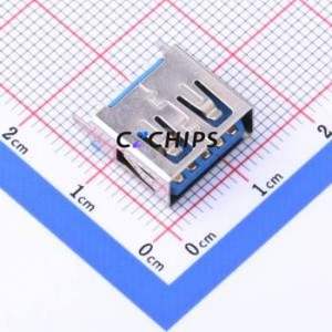 HC-ST-003-02-L11.5-Z USB Connector Through hole Component (THT) Connector Type-A USB 3.0 Female Through Hole - Product Image 1