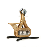 Máquina de remo de madera para ejercicio, utensilio de agua para gimnasio en casa, equipo de Cardio, amoladora de agua para la venta, novedad