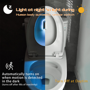 New Items 2026 Smart Rechargeable Toilet <b>Motion</b> <b>Sensor</b> Night <b>Lights</b> Led Seat Bowl Lamp for Home Bathroom - Product Image 6