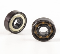 Roulements à billes à gorge profonde hybrides entièrement en céramique YSMLE de haute qualité 608 pour roulements de skate / machines d'impression