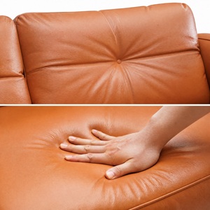 Sofá Minimalista de Tela JM de 3 Plazas 3480x1020x640mm |   Uso en Sala de Estar |   Personalizable por OEM |   Origen China |   Perfil bajo - Product Image 5