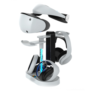 <span class=keywords><strong>Controller</strong></span>-Ladestation für PS VR2 für <span class=keywords><strong>PSVR</strong></span> 2 Dual-<span class=keywords><strong>Controller</strong></span>-Ladegerät Ladestation mit VR-Headset-Aufbewahrungsständer - Product Image 3