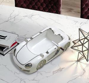 Personnalité Voiture Forme Fumée En Céramique Cendrier Cadeaux Placage Cendrier Personnalisé Pour <span class=keywords><strong>La</strong></span> Décoration Intérieure - Product Image 4