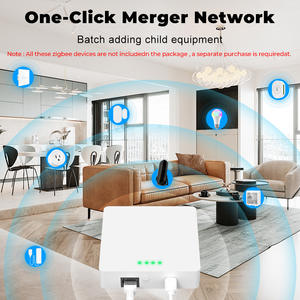 Módulo de enlace Zigbee 3,0 para hogar inteligente, interfaz Ethernet, Control por aplicación Tuya, asistente de voz compatible WG007 - Product Image 4