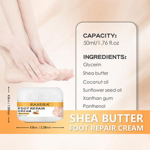 <span class=keywords><strong>Crema</strong></span> Exfoliante Hidratante para Pies <span class=keywords><strong>con</strong></span> Manteca de Karité de Marca Privada al por Mayor, <span class=keywords><strong>50</strong></span> ml, para el Cuidado de la Piel de los Pies Agrietados y <span class=keywords><strong>con</strong></span> Callosidades - Product Image 6