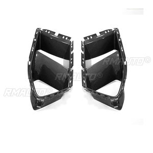 Cache-phares avant en fibre de carbone sèche, style MP, avec garniture de sortie d'air et cadre d'admission pour BMW G80 G82 G83 M3 M4 2021-IN - Product Image 3