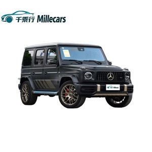 G63 AMG 4.0L V8 Turbo <span class=keywords><strong>4MATIC</strong></span> 3 blocages de différentiel Luxe 5 places Haute performance Véhicule tout-terrain R20 Cuir foncé gauche - Product Image 4
