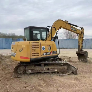 2025 Ano 7 Ton <span class=keywords><strong>8</strong></span> Ton Alta Qualidade Usado Escavadeira Sany75 Mini Escavadeira Sany 75 Máquina De Construção - Product Image 1