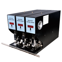 Agrafeuse électrique industrielle robuste pour reliure automatique de documents épais jusqu'à 2 cm, idéale pour le bureau et la reliure de livres