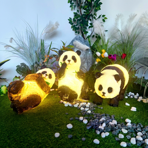 Panda Shaped Led Lamp For Outdoor Decorations Ip65 For Parks And Festivals - Product Image 1