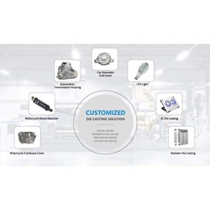 Nueva máquina de fundición a presión de cámara fría de metal para fundición de piezas, 650T, 2 unidades - Product Image 3