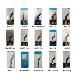 LCD pour Infinix Hot 8/9/10/10s/11/12 Pro/20i/20S/30 Play 6.6 "1080p écran tactile capacitif remplacement OEM garantie de 24 mois - Product Image 1