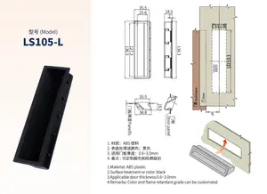 Class Southco P2 Series P2ใช้มือจับเบรคมือ Sosko