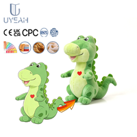 Jouet en peluche dinosaure banane personnalisé UYEAH CE/EN71/ASTM/CPC/GRS, taille sur mesure, peluche douce, poupée en peluche, cadeau pour enfants