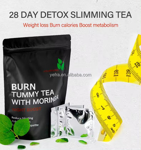 Flat <strong>Slim</strong> Tummy <strong>Tea</strong> With Moringa Weight Loss 28 Days Skinny Detox <strong>Tea</strong> Slimming Burn Fat Flat Belly Green Teabag - Product Image 3