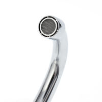 Robinet de cuisine double vasque contemporain de haute qualité, finition zinguée, idéal pour l'hôtellerie, rotation à 360 degrés, facile à utiliser
