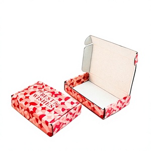 Personalized Custom Packaging <b>Boxes</b> Pink Shipping Box Gift Mailer Corrugated Carton Moving <b>Cardboard</b> Box With Logo - Product Image 5