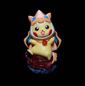 Set de Figuras de Pikachu de Pokémon, Varios Disfraces de Pokémon, Estatuas Coleccionables con Bases Temáticas para Coleccionistas - Product Image 2