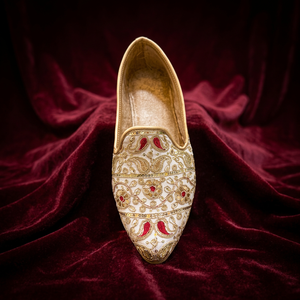 Chaussures Rajasthani pour hommes BS International, très vendues, chaussures traditionnelles à la mode en cuir véritable, logo personnalisé, imperméables, toutes - Product Image 1