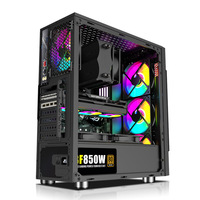 PC de Escritorio para Juegos I9 13900K 64GB DDR5 RTX 4090 4060 GTX1660 2TB SSD 4TB HDD Refrigeración Líquida RGB WiFi 6E para Gaming