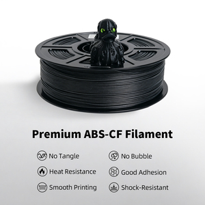 1.75mm/2.85mm ABS CF Filament <strong>1kg</strong> High Strength Carbon Fiber Reinforced Wear Resistant 3D Printing Filament Industrial Parts - Product Image 2