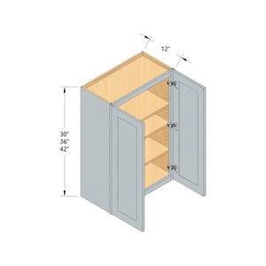 Armoires de cuisine modernes sur mesure avec panneau de mélamine imperméable Matériau en bois massif - Product Image 4