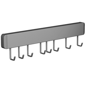 Wall Mounted <b>Kitchen</b> <b>Hooks</b> Stainless Steel Rectangle Storage Rack For Spatulas Ladles Utensils <b>Kitchen</b> Organization - Product Image 5