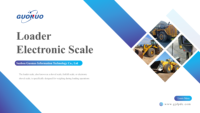 Fast Installation Digital Weight Measuring Instruments with Large LCD Display High Accuracy 0.5-1% 9-36V for Wheel Loaders