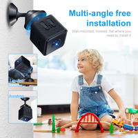 Mini caméra de sécurité WiFi intelligente, cube portable, action DV, surveillance vidéo domestique sans fil, vision à distance, détection de mouvement