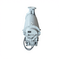 Pompe à vis hélicoïdale submersible auto-refroidissante Allslorm QMSR à haute efficacité et basse pression, avec roue en acier inoxydable 304 pour eaux usées