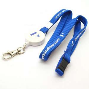 Gancho de Seguridad de Plástico con Logotipo Personalizado, Cordón Retráctil para Collar con Porta Identificación - Product Image 5