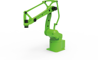 Chargement et déchargement automatiques du bras robotique industriel à 4 axes avec moteur électrique Protection IP54 Conception à 6 mâchoires