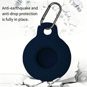 Funda de silicona al por mayor para AirTag con mosquetón, color personalizado, protector antipérdida, a prueba de golpes, impermeable, personalizable - Product Image 4